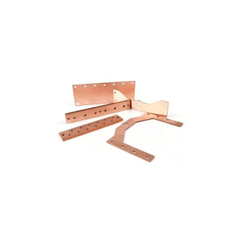 OEM/ODM High Performance Custom Size Earth Grounding Busbar System Solid Copper Electrical Bus Bar