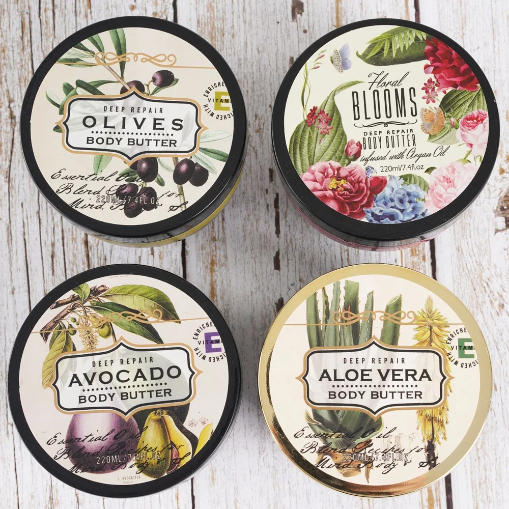 Private Label Moisturizing Lotion Vegan Coconut Shea Mango Whipped Body Butter