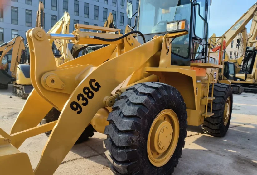 Высокоэффективная подержанная техника USA cat 980G Колесный погрузчик гусеничная в Шанхае CAT Подержанные колесные погрузчики