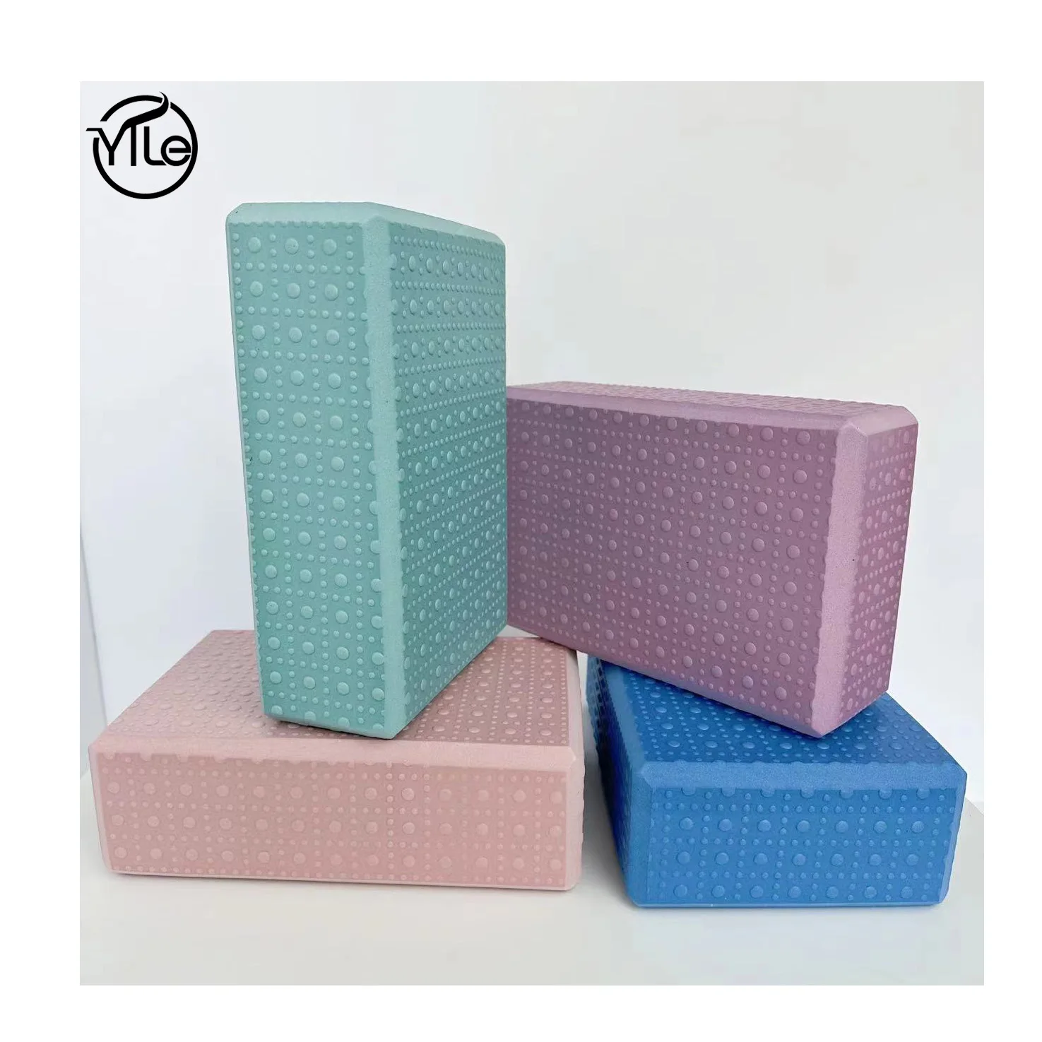 New hot sale high premium children eva foam marble heavy custom yoga blocks taiwan wholesale