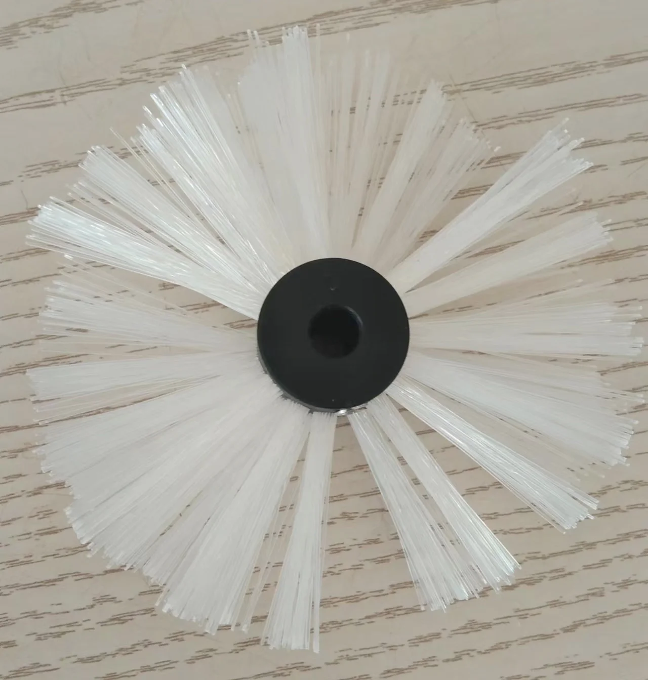 ZXD Nylon/PP Bristles Wheel Brush Pipe Brush for Pipe coating or epoxy pipe