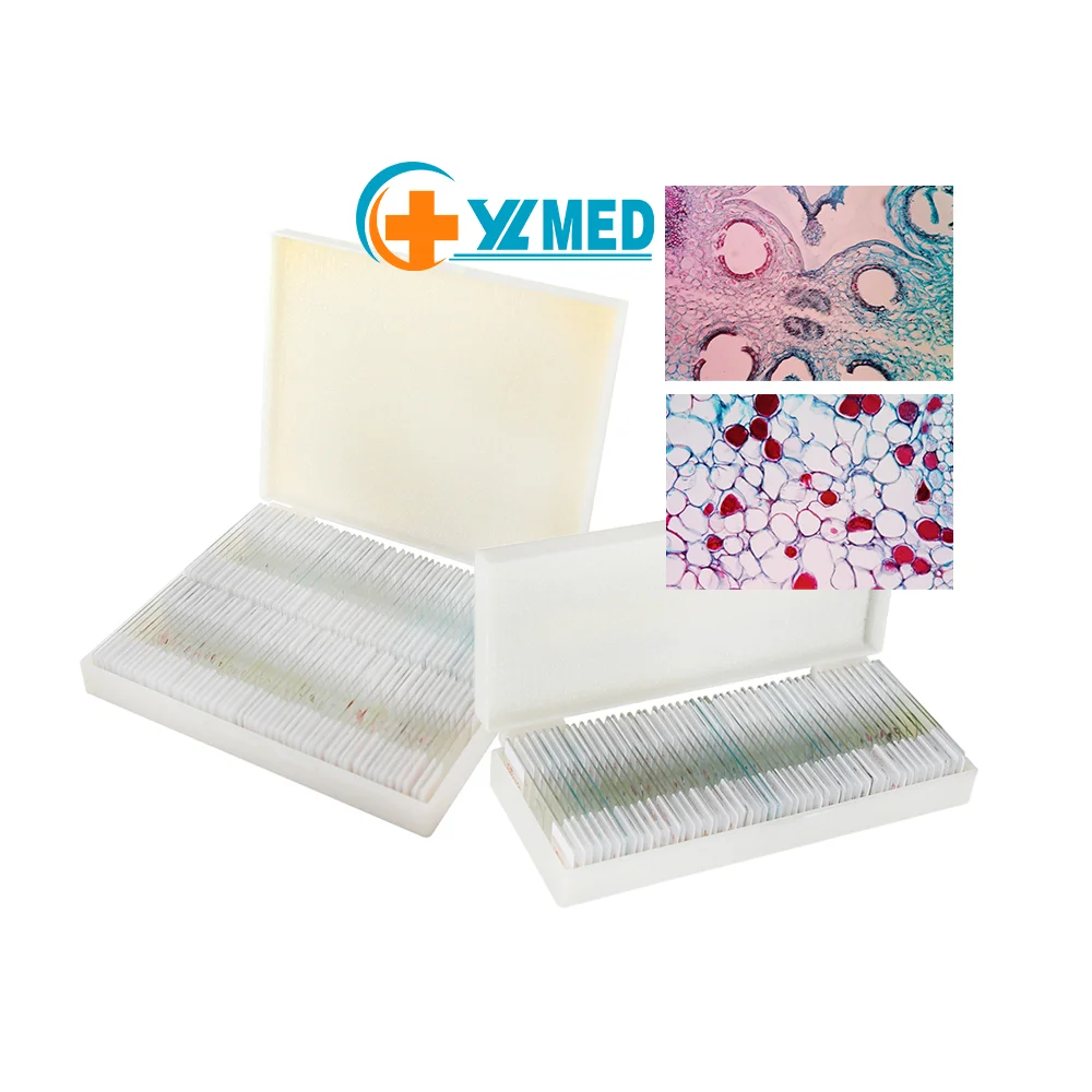 Laboratory apparatus zoology microscope slide for searching use