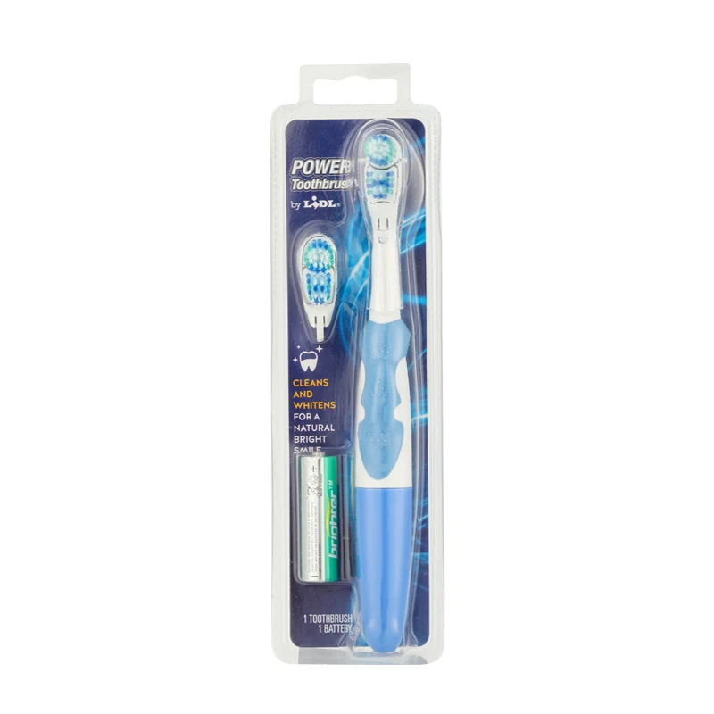 Complete Action Anti-Microbial Power Toothbrush Waterproof Round Head Rotary Adult Electric Toothbrush