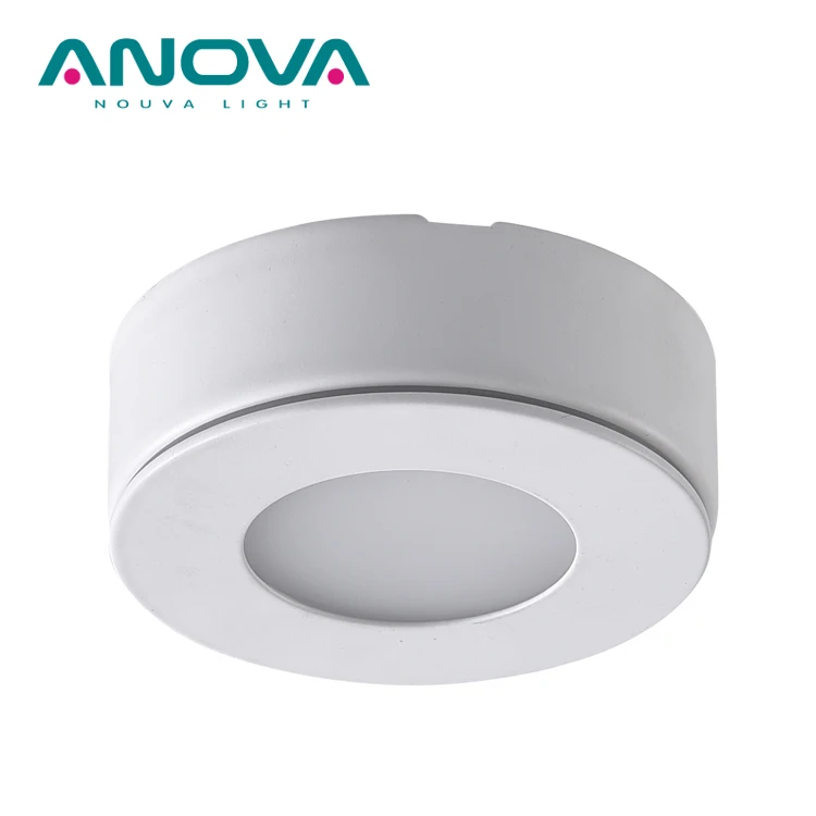 Surface Mounted under cabinet LED lighting kitchen display cabinet led puck light