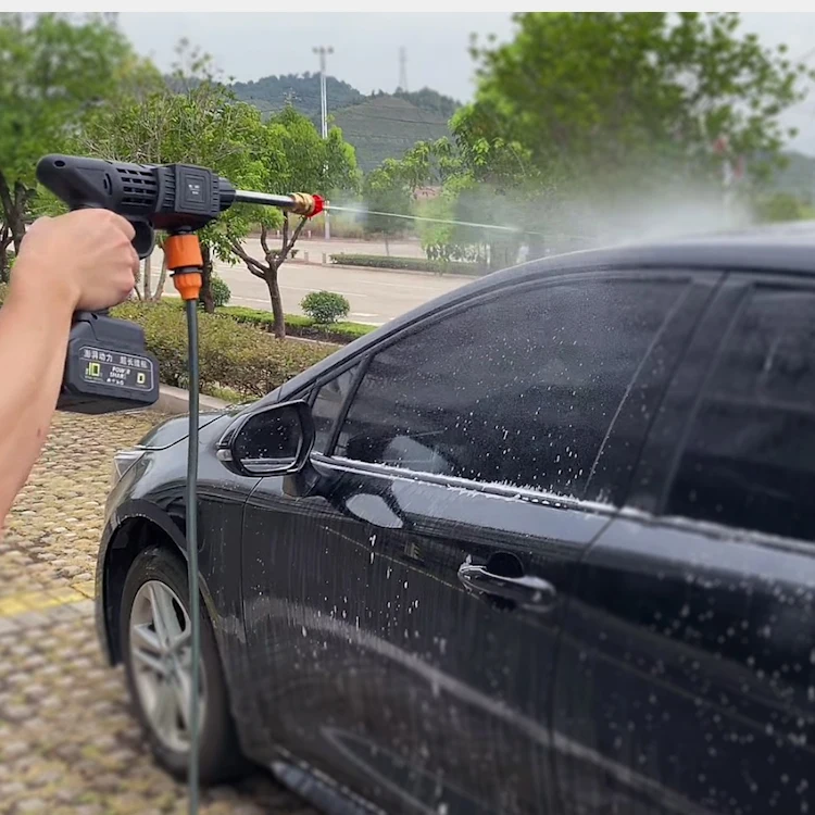 DTWA5-0001 garden magic hose pipe expandable water spray gun black
