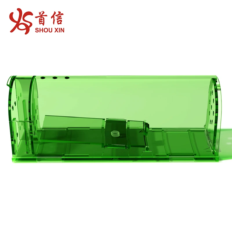 Пластиковая мышь коробка для живых захватов многоцветные гуманные ловушки мыши