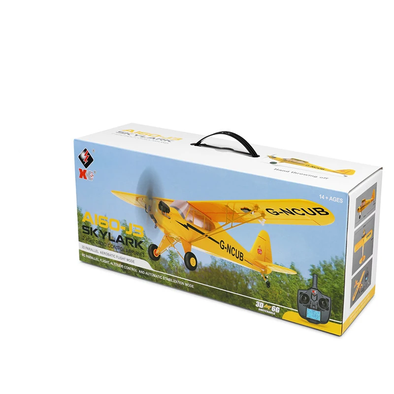 Wltoys XK A160 RC Airplane Brushless 5CH Remote Control Airplane for Adults Stunt Flying 3D 6G Mode Outdoor Foam Fixed Airplane