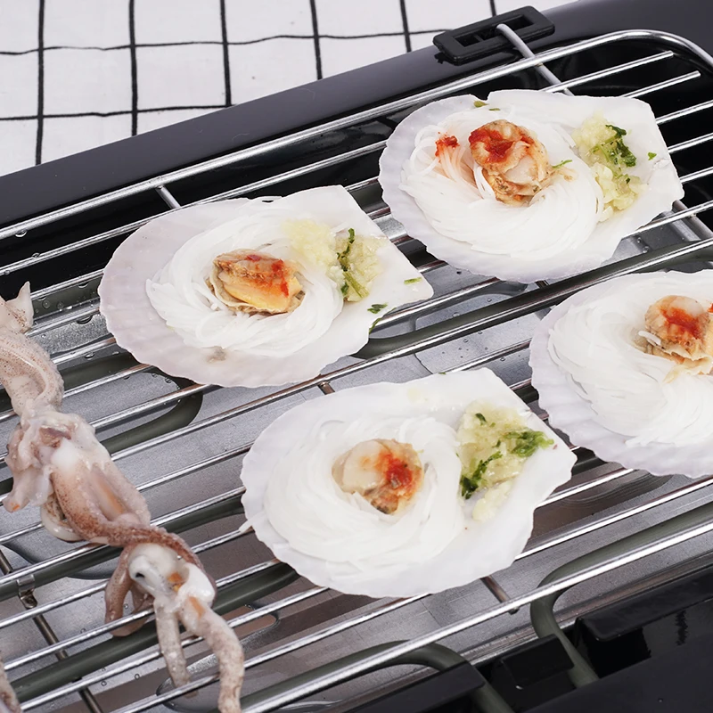  Коммерческий Балконный стол rotisseries бездымный домашний и наружный Электрический гриль для