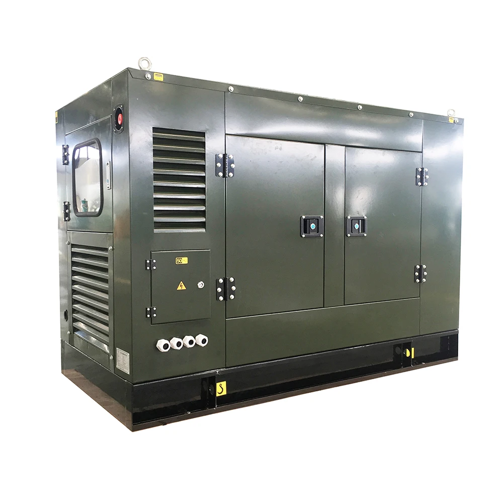 Animal Manure Farm Use Methane 3phase Water Cooled 100kW 200kW 300kW 500kW Silent Type Bio Gas Generator