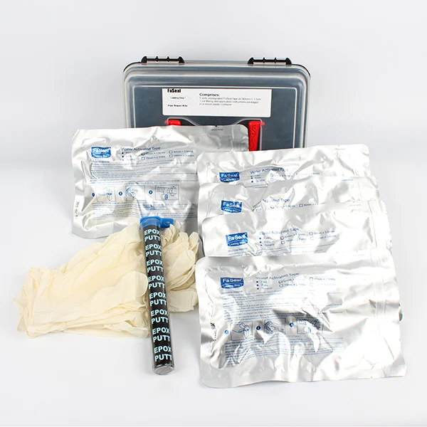 Water Activated Tapes With Putty and  Pipe Repair Tape Fiber Glass Fiber Wrap Tape