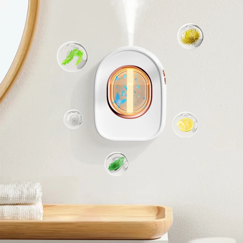 New Smart Ultrasonic Air Humidifier Fragrance Home Essentials Oil Room Aromatherapy Diffuser With Night Light