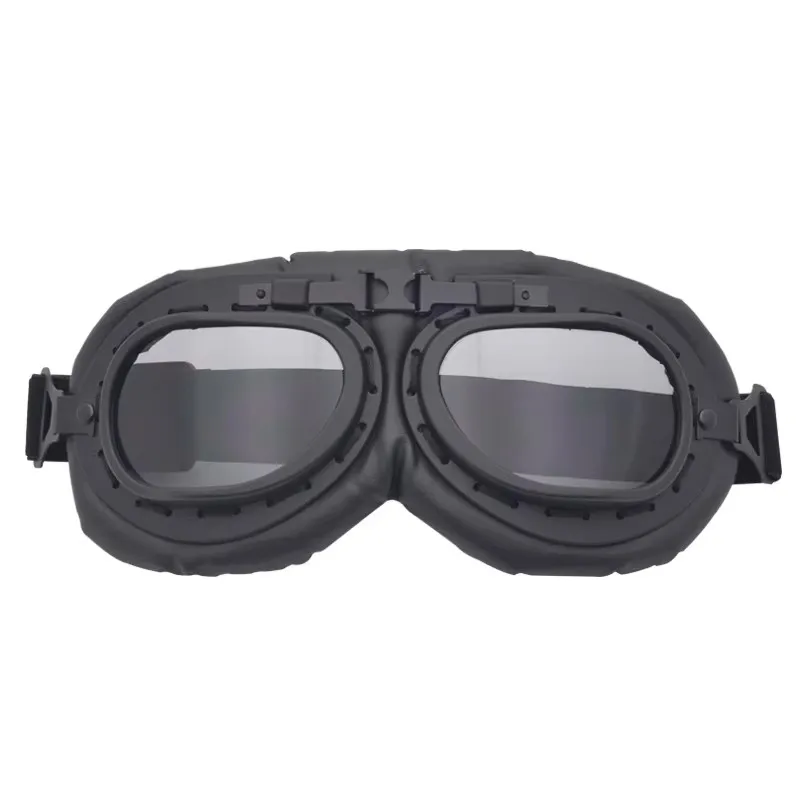 Motorcycle Goggles Glasses Motor Bike Pilot Steampunk Vintage Helmet Cycling Ski Retro Sunglasses