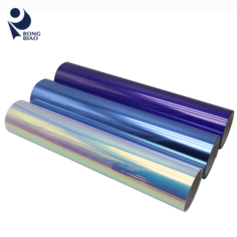 Factory Direct Selling Metallic Silver Gold 0.4 Mm Electroplated Tpu Film For Shoe Logo PU Hot Melt For Making Rubber Patch