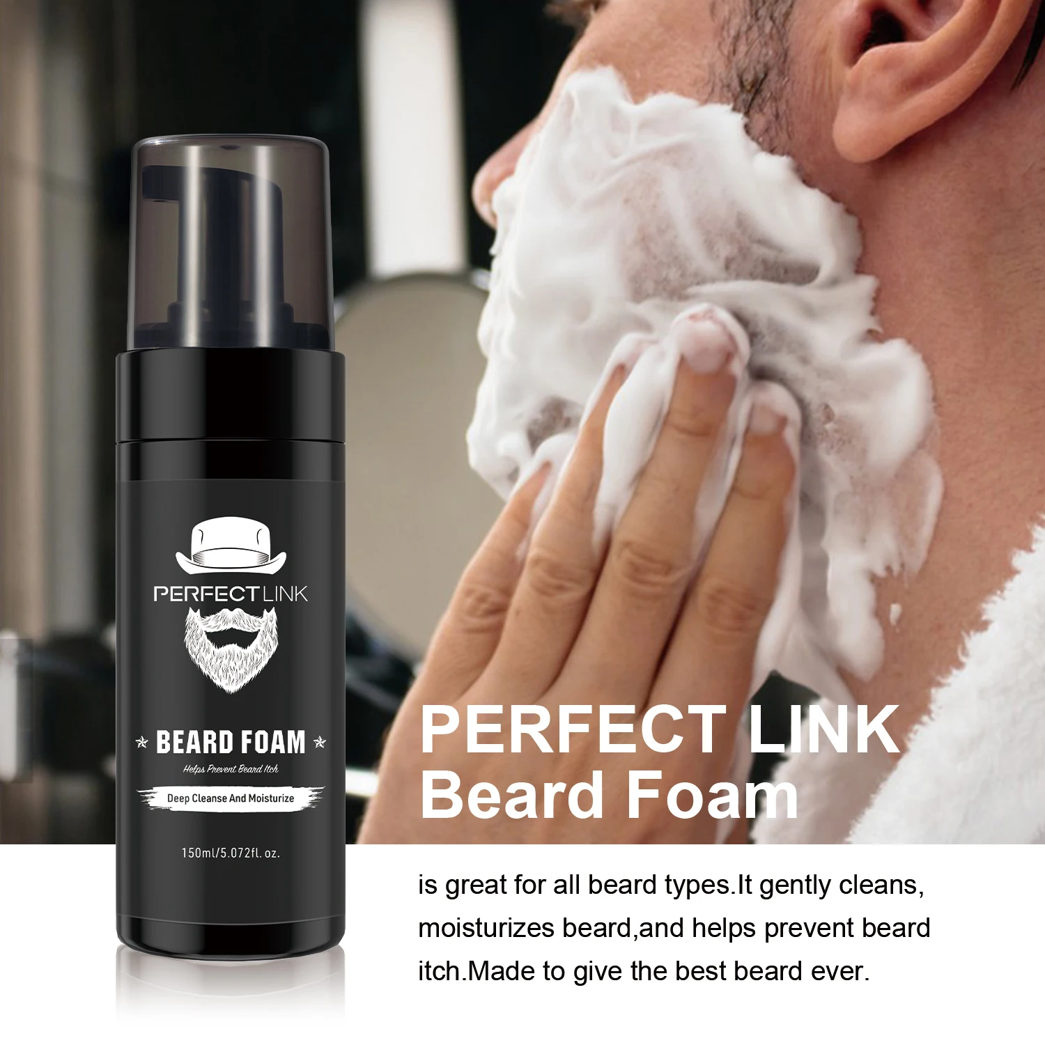 Beard Shaving Foam for Comfortable and Effective Grooming