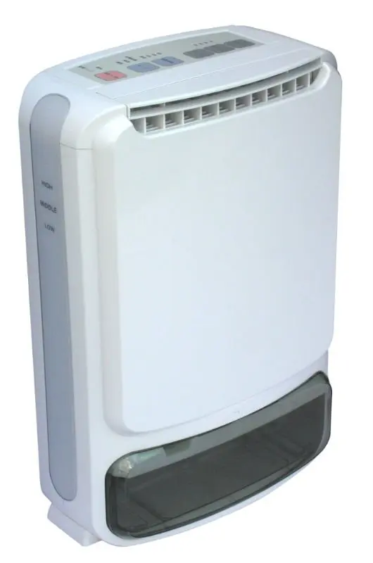 Zeolite 7L/Day Desiccant Dehumidifier Control Panel For Home Use Dehumidifie