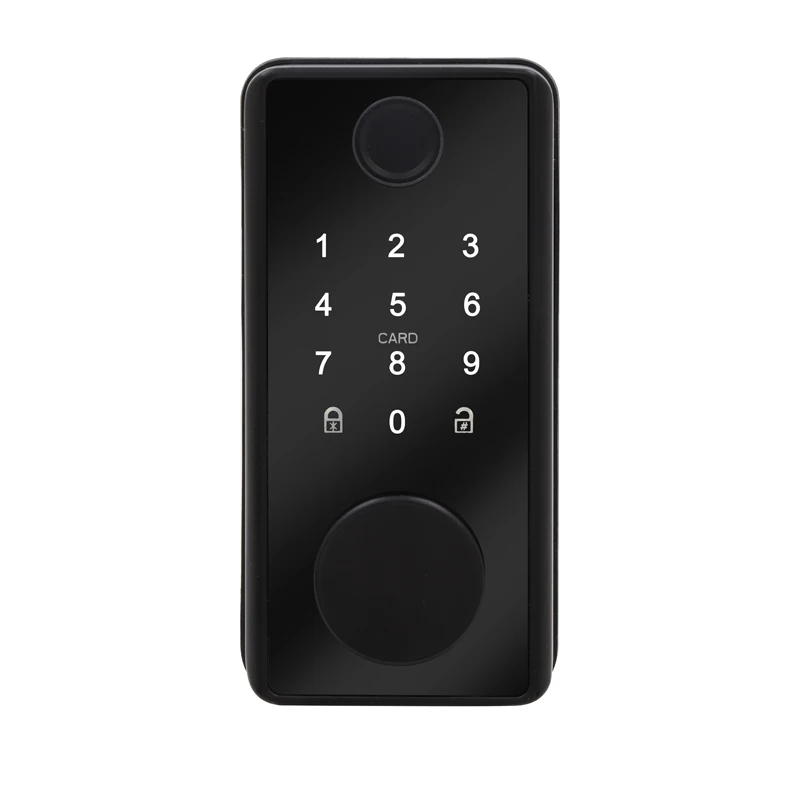 hotel electronic door lock smart fingerprint padlock smart lock without handle suit for most type of door