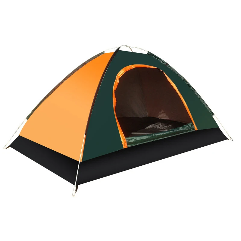 Outdoor camping thickened anti-wind and anti-rain double-decker field stall double speed open picnic tent