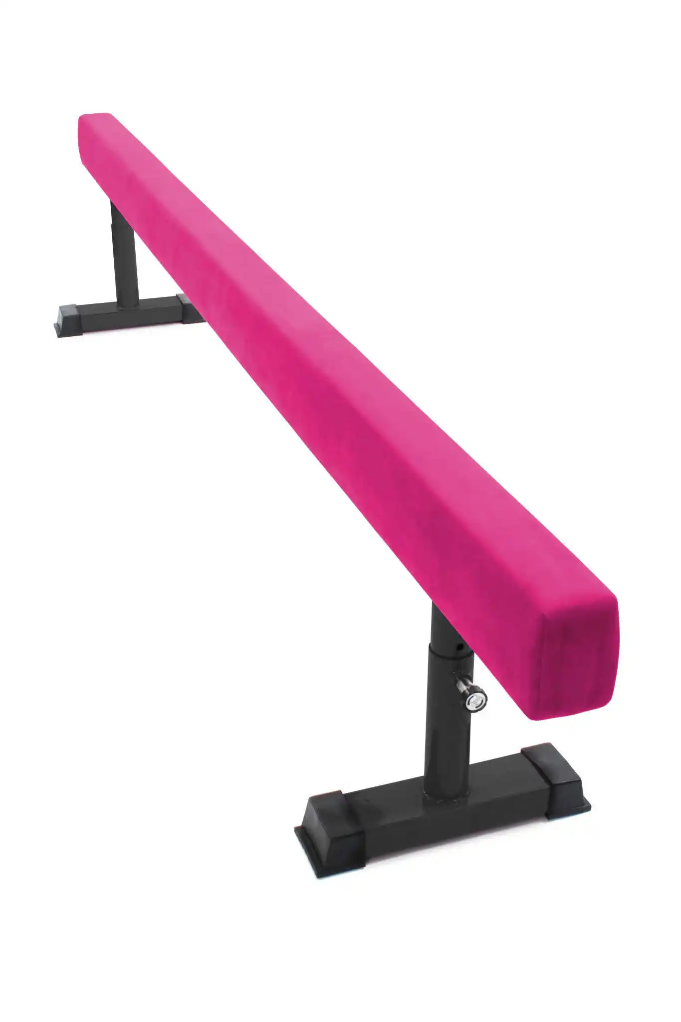 Heavy duty&anti-slip rubber feet provide great stability& adjustable height Gymnastics beam