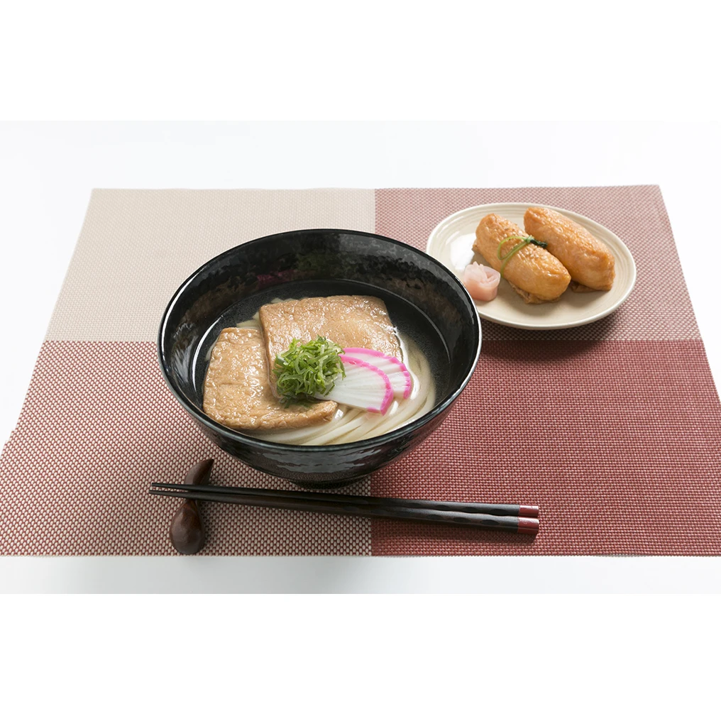 
Customized oily tofu bean products Japanese instant frozen udon 