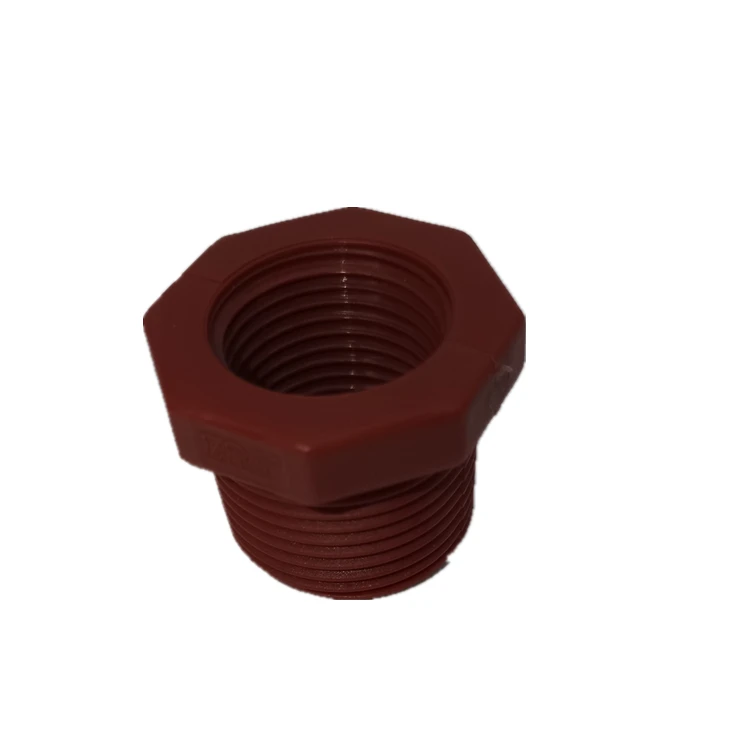 ERA Good Sale  BSPT PPH/Plastic  pipe fittings reducing bush