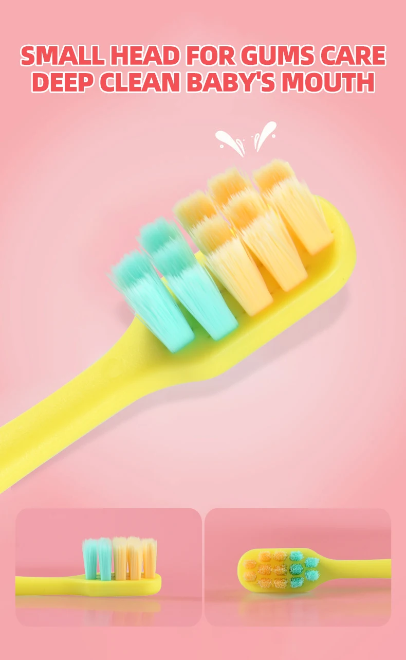 CASA toothbrush factory color soft bristles with matte finish handle toothbrush for kids