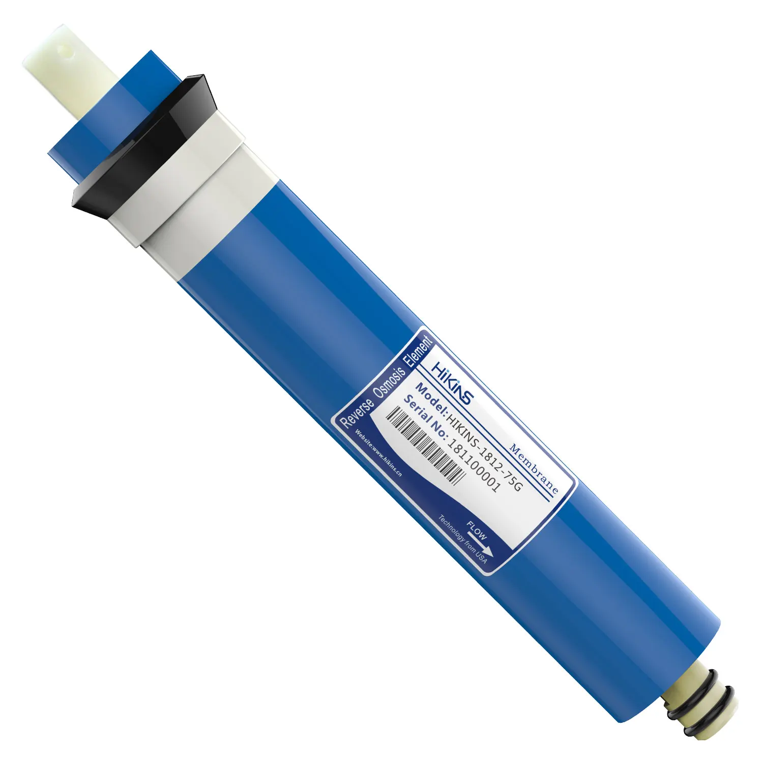 Hikins 1812 75 GPD High Flow Water Filter Ro Cartridges Price Reverse Osmosis Membrane