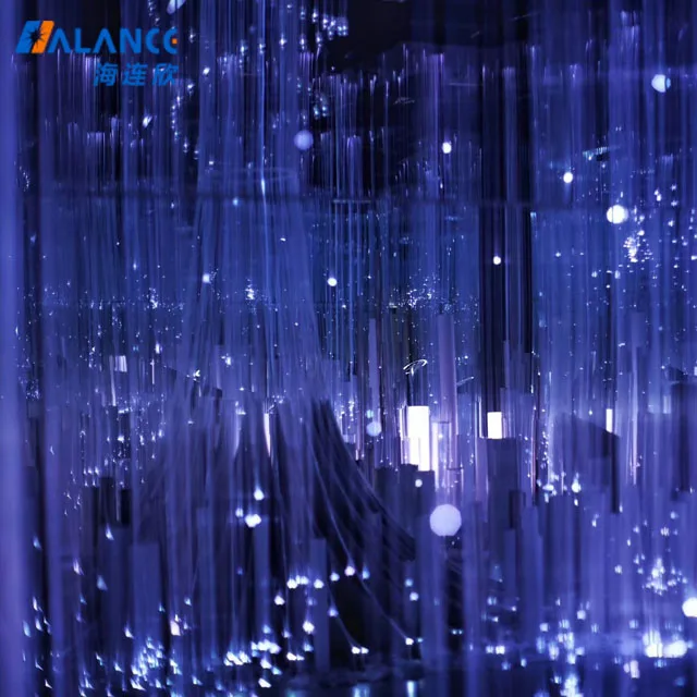 Star Cloth Optic Fiber White Starlight Wedding Backdrop Lights