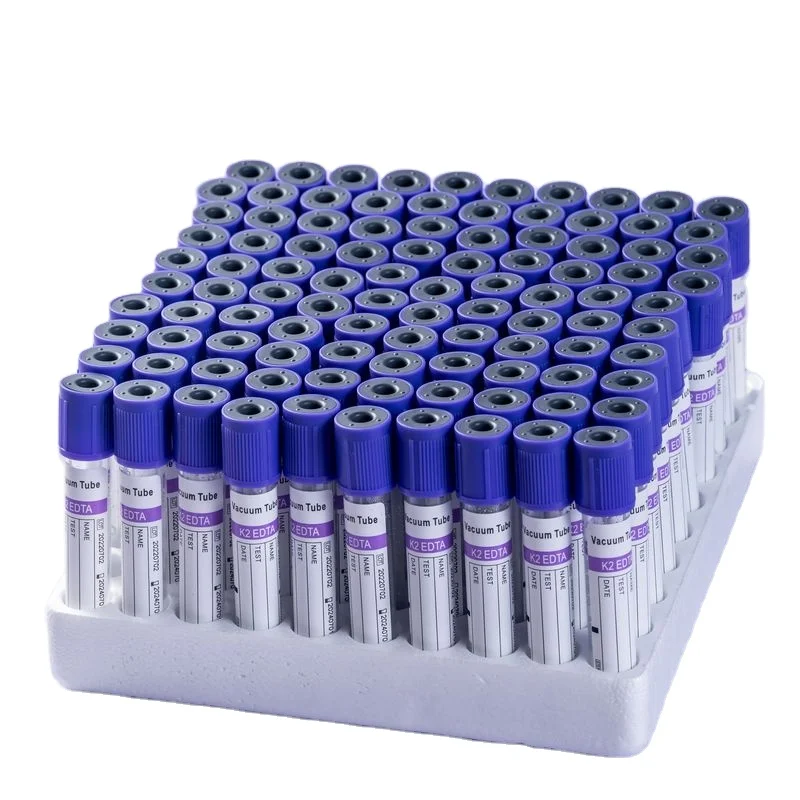 EDTA K2 K3 Glass Plastic Micro Gel ESR Clot Activator EDTA Vacuum Blood Collection Tube