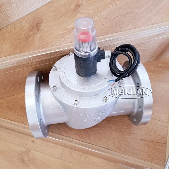 Высокотехнологичный регулирующий газовый клапан высокого качества 80-110 кПа 24 В/220 В DN50/DN65/DN80/DN100 закрытый клапан