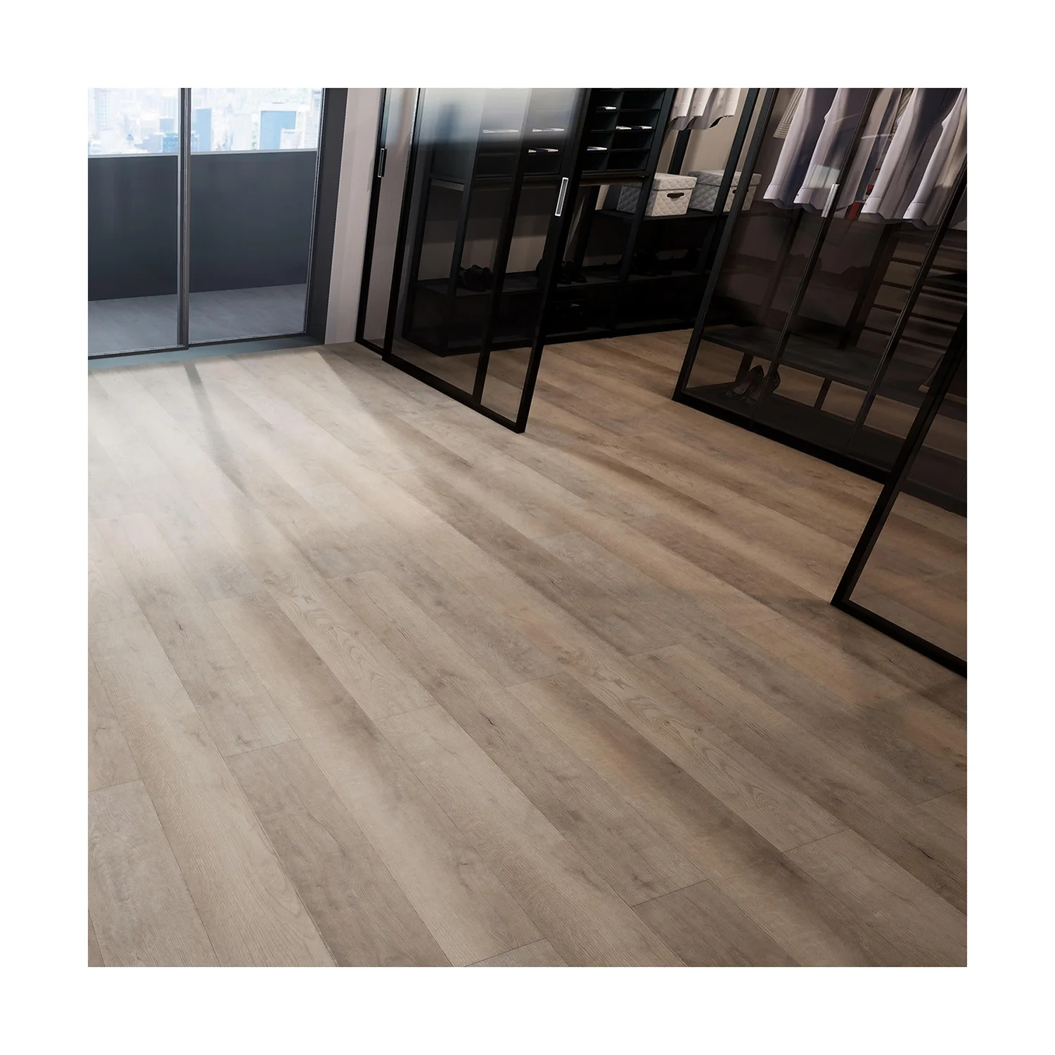 5mm Waterproof Durable Diamond SPC Vinyl Flooring Click Lock Plank Manufacturers