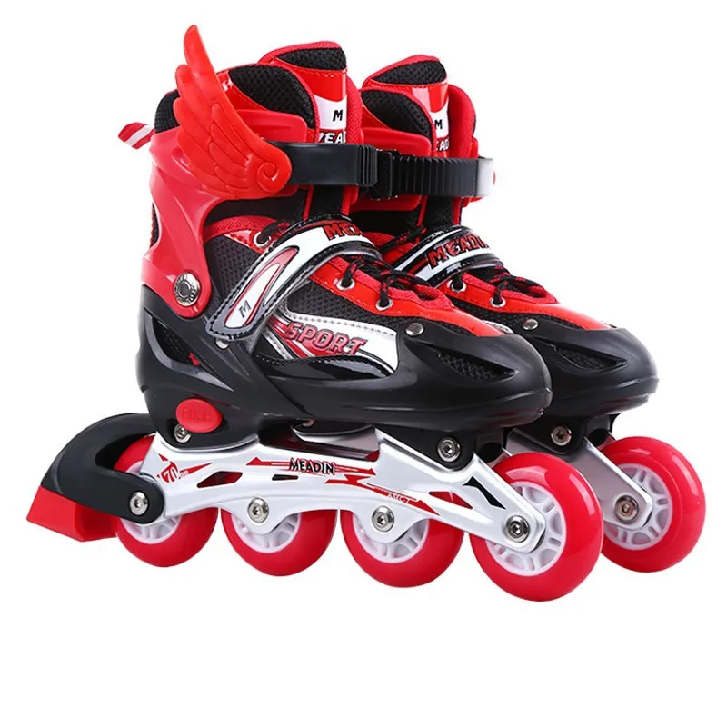 Adjustable roller skate  flashing roller inline skates for girls