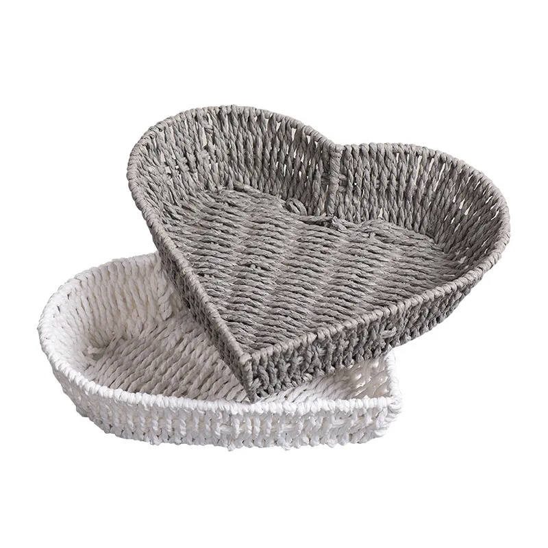 Heart Shaped Picnic Basket Heart Shape Wicker Basket in the Shape of a Heart