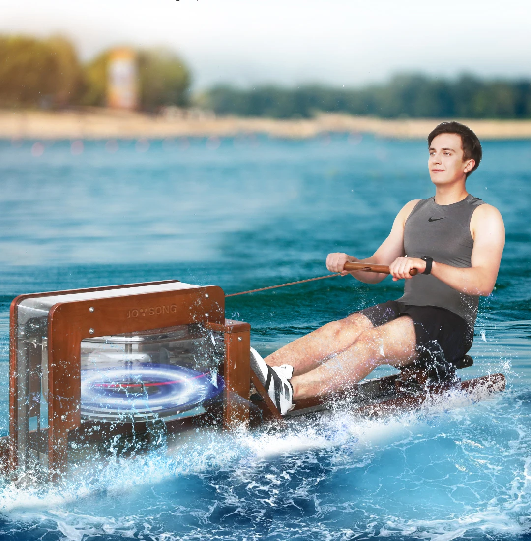 Newly launched fully automatic folding multi-functional home training rowing machine