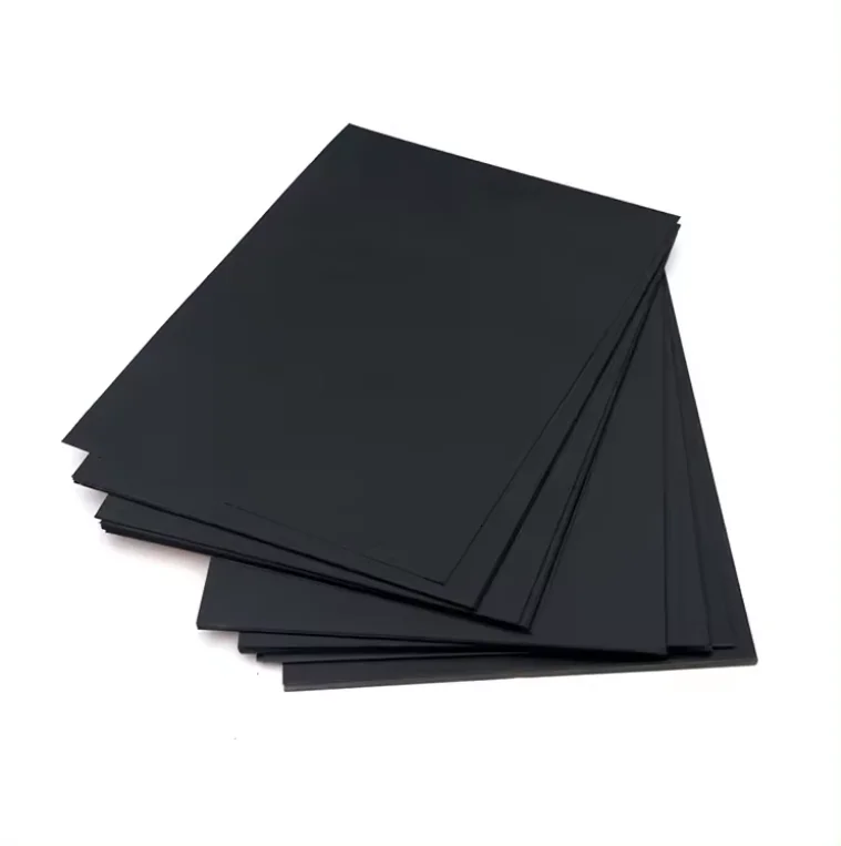 100% Virgin pulp Black Paper Black Liner Paper 400gsm Black Paper Paperboard Printing for Packaging Gift Box from China