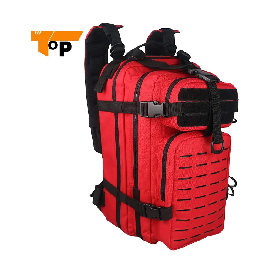 First Aid Responder Medical Backpack Medical Tactical Backpack, Medical Supplies Bag First Aid Rucksack , (Bag Only)