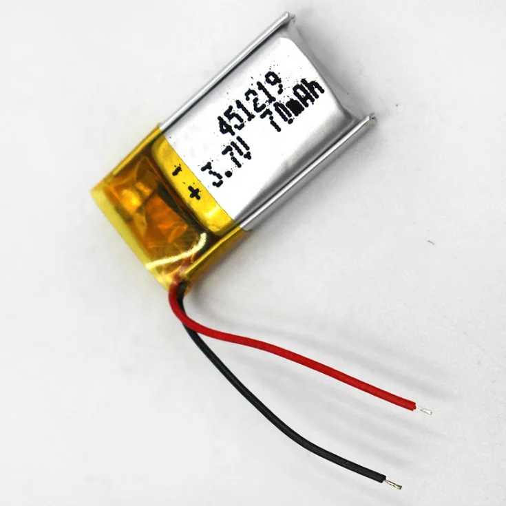 Vats Battery 451219 lithium polymer battery 3.7v 70mah lipo 451220 battery