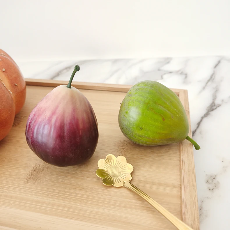 Plastic fruit fig kitchen fruit decorations photography props Christmas artificial fruit