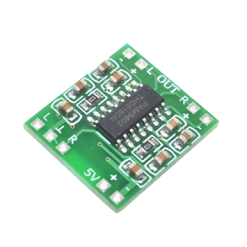 PAM8403 Super mini digital power amplifier board miniature class D power amplifier board 2*3w high 2.5-5 v USB