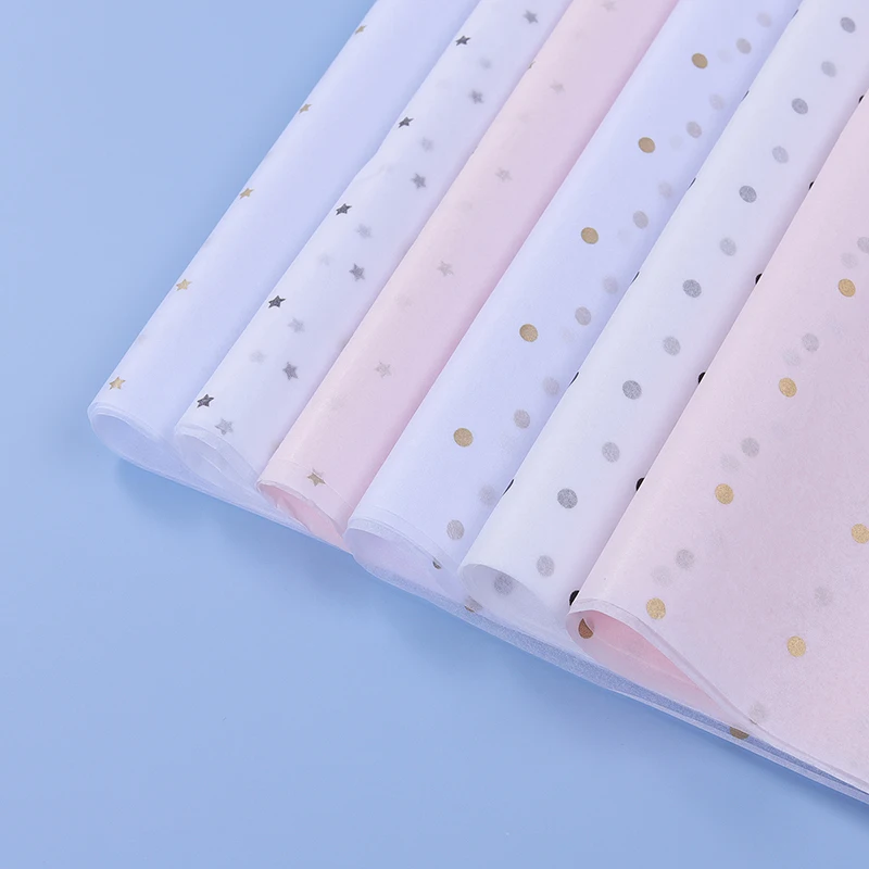 Custom Wholesale Logo Design Printing Custom Wrapping Paper Packaging Tissue Paper