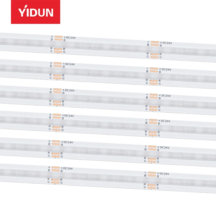 YIDUN 24 В 15 Вт RGB COB световая лента диммер жанр с 480 бусинами светодиодные полосы для домашнего декора