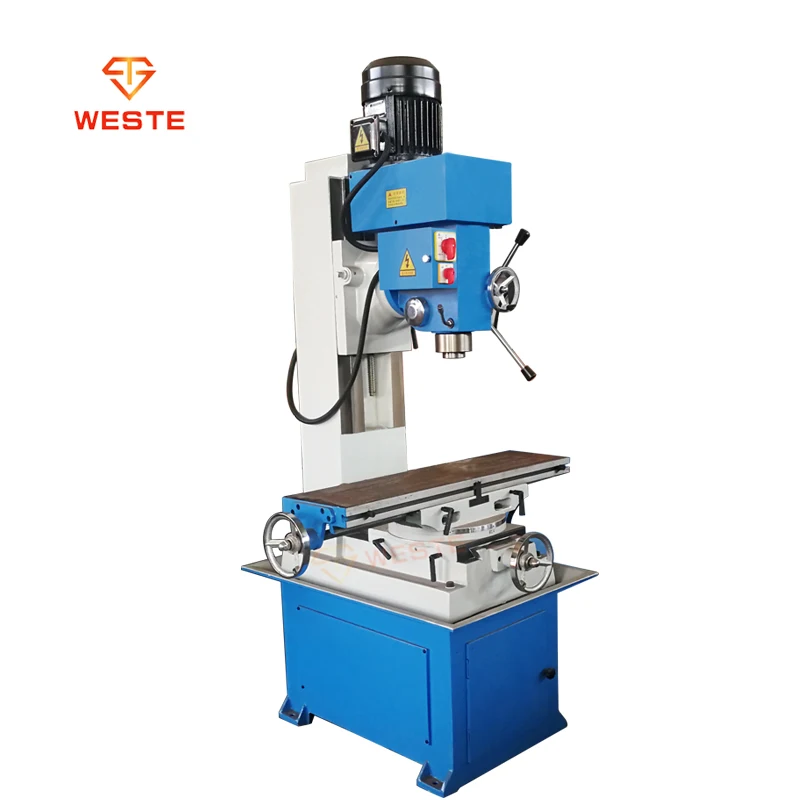 Hot Sell ZX50C Manual Small Multi-Function Drilling Milling Machine Universal Light Duty Construction Work 220V MT4 Spindle