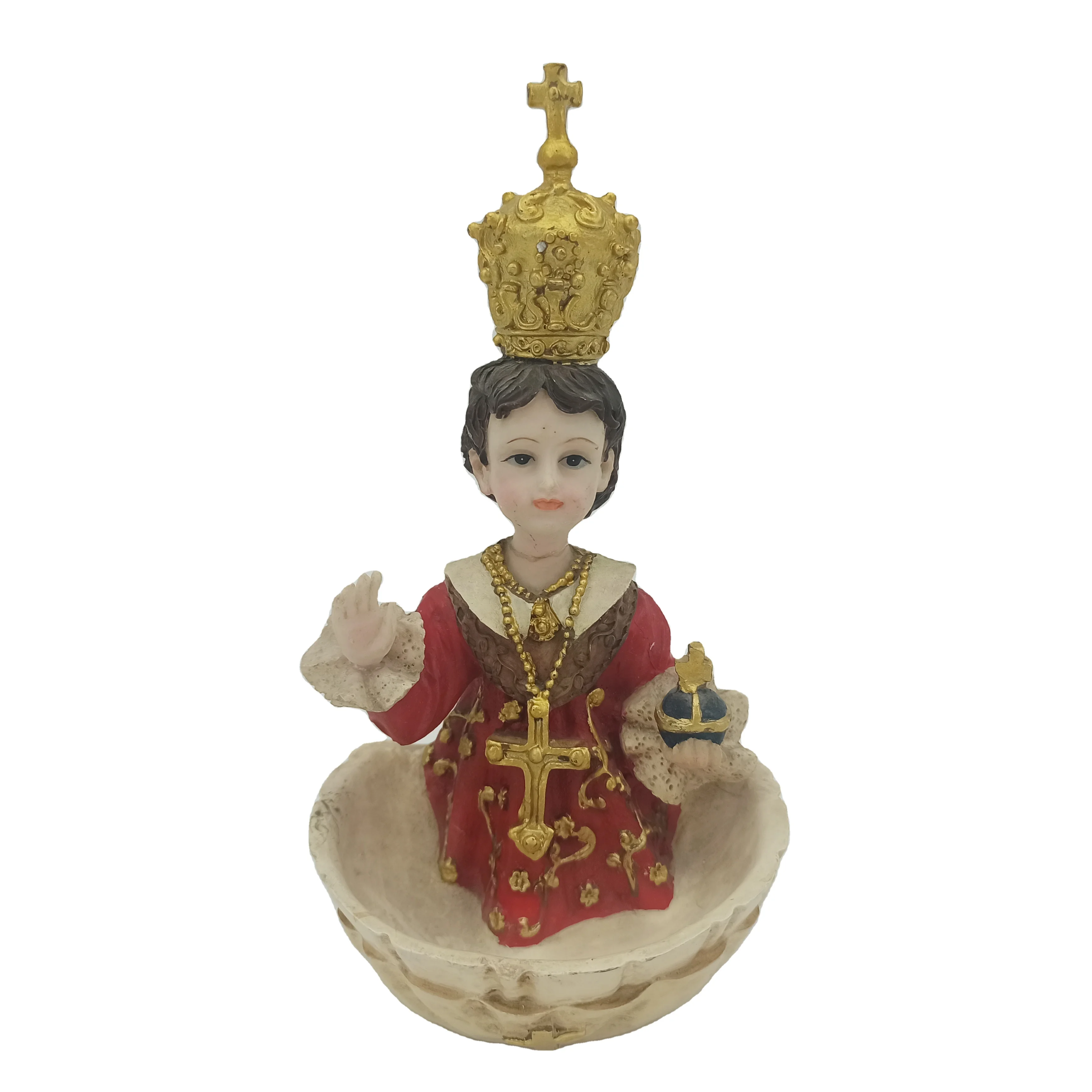 Hot Sale Custom Jesus Christ Statue Sculpture Religious Resin Crafts for Home Decoration and Gifts Theme of Love