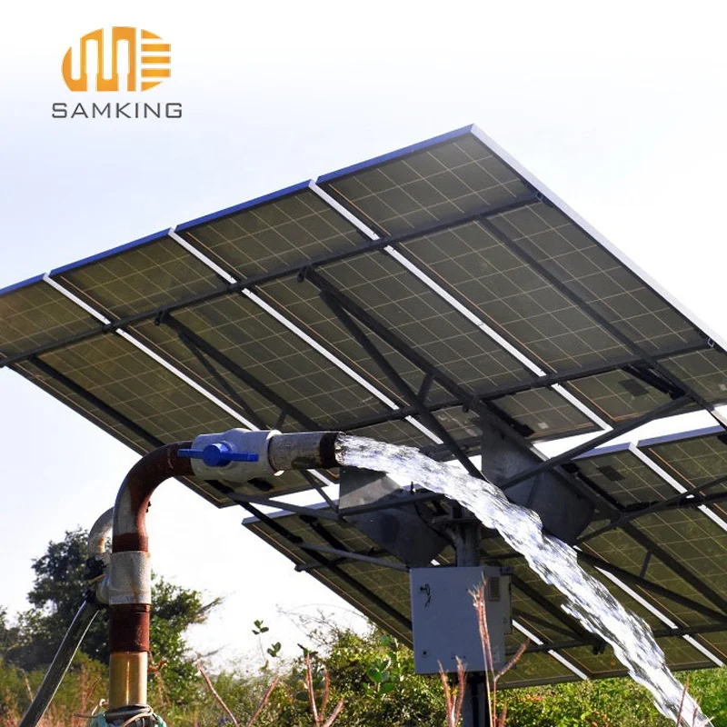 Deep Well Submersible Solar Pump Solar Water Pumping System 0.3-5hp Domestic / Agriculture / irrigation use