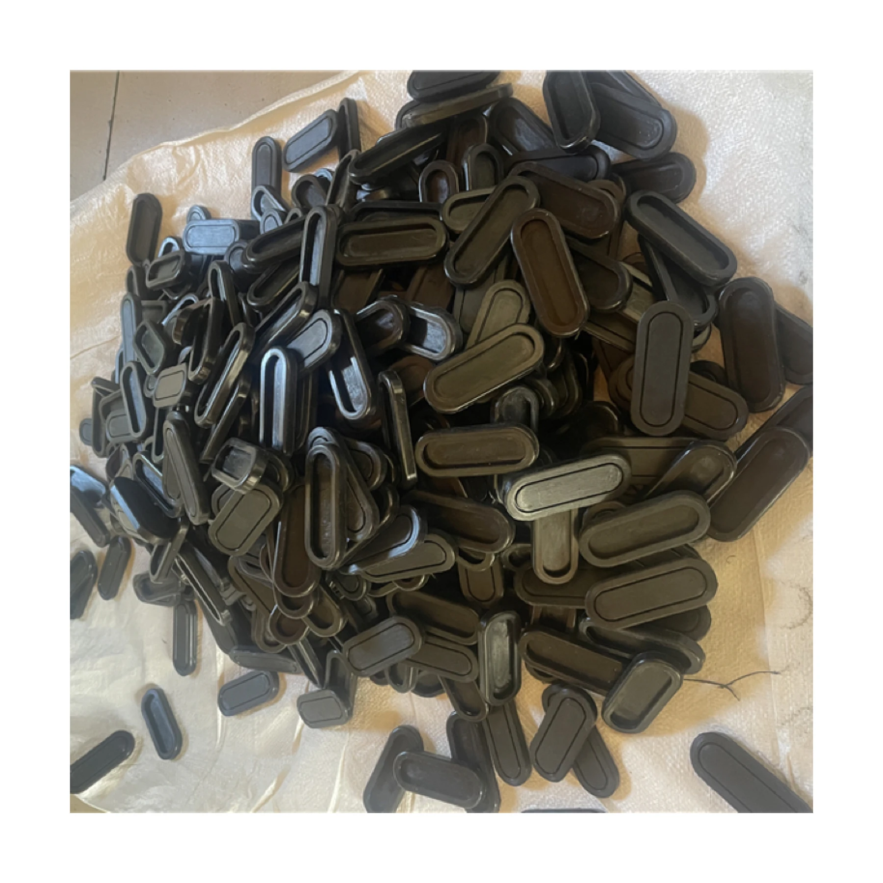 Forklift Clamp Polyurethane Pads Anti Vibration Rubber Cushion For Brick Machine