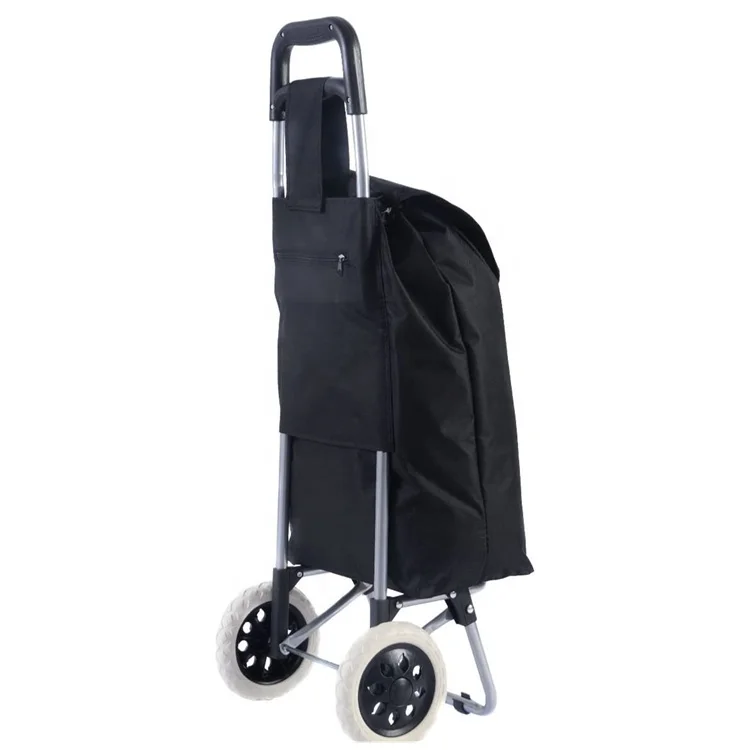 Wheel Sport Bags for Gym Custom Logo Wheels Trolley Shopping Bag for Supermarket