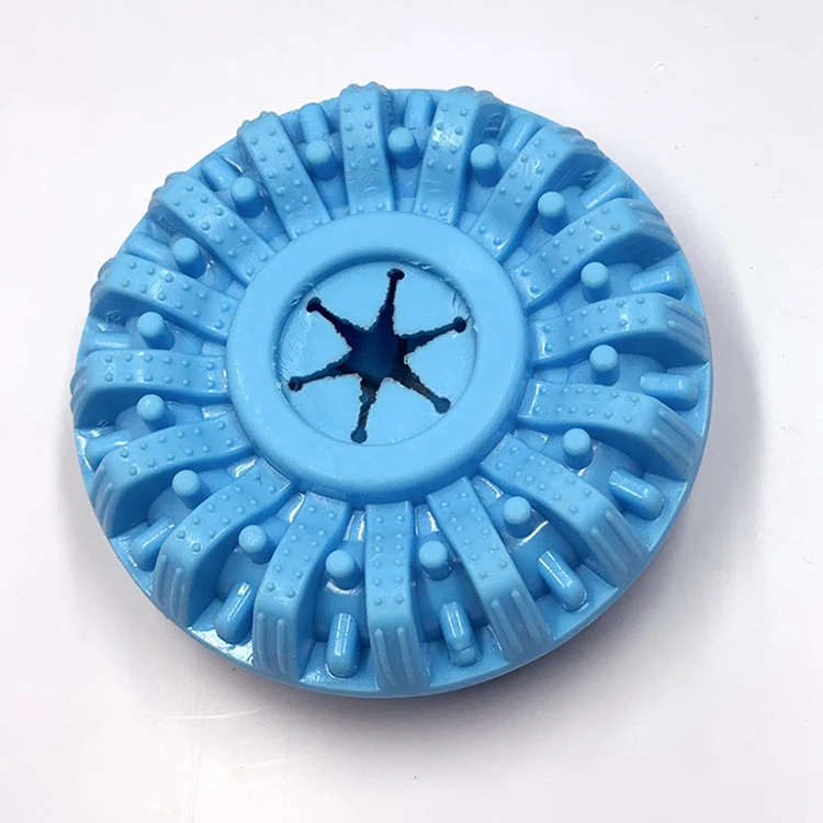 Natural Rubber Indestructible Tyre Pet Dog Chew Toys Treat Dispenser Teeth Cleaning Dog Chew Food Toys for Aggressive Chewers