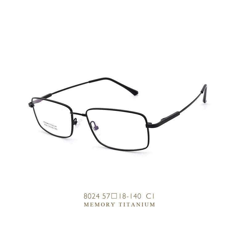 Memory flex eyeglasses titanium square eyeglass and eyeglass frames online shopping