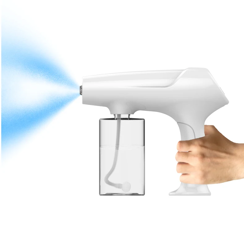 1800mah Newest Model Cool Mist Atomizer Sprayer Gun Wireless Mini Handheld Hair Salons Spray Gun