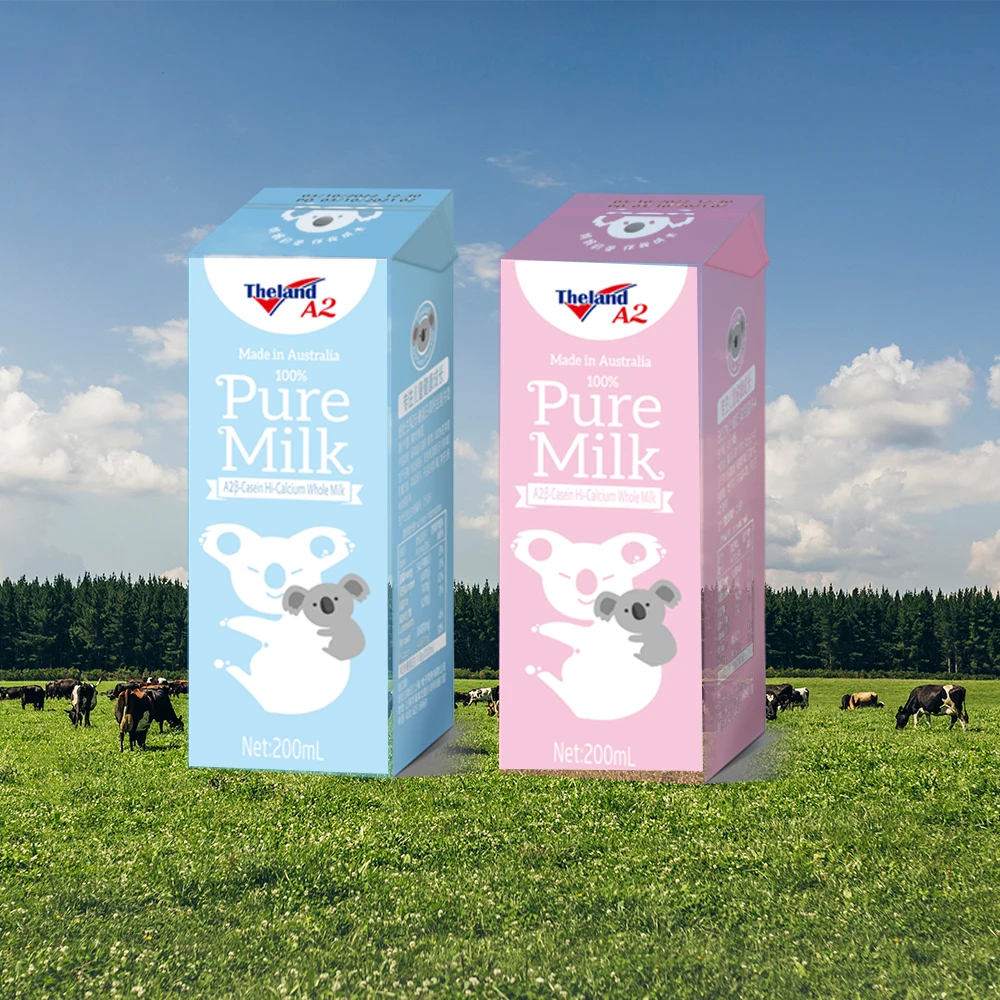 200ml A2 Whole Milk (Pink) Southern Hemisphere Creamery Essence Marvels Wholesale By TheLand With Custom MOQ Reasonable Price