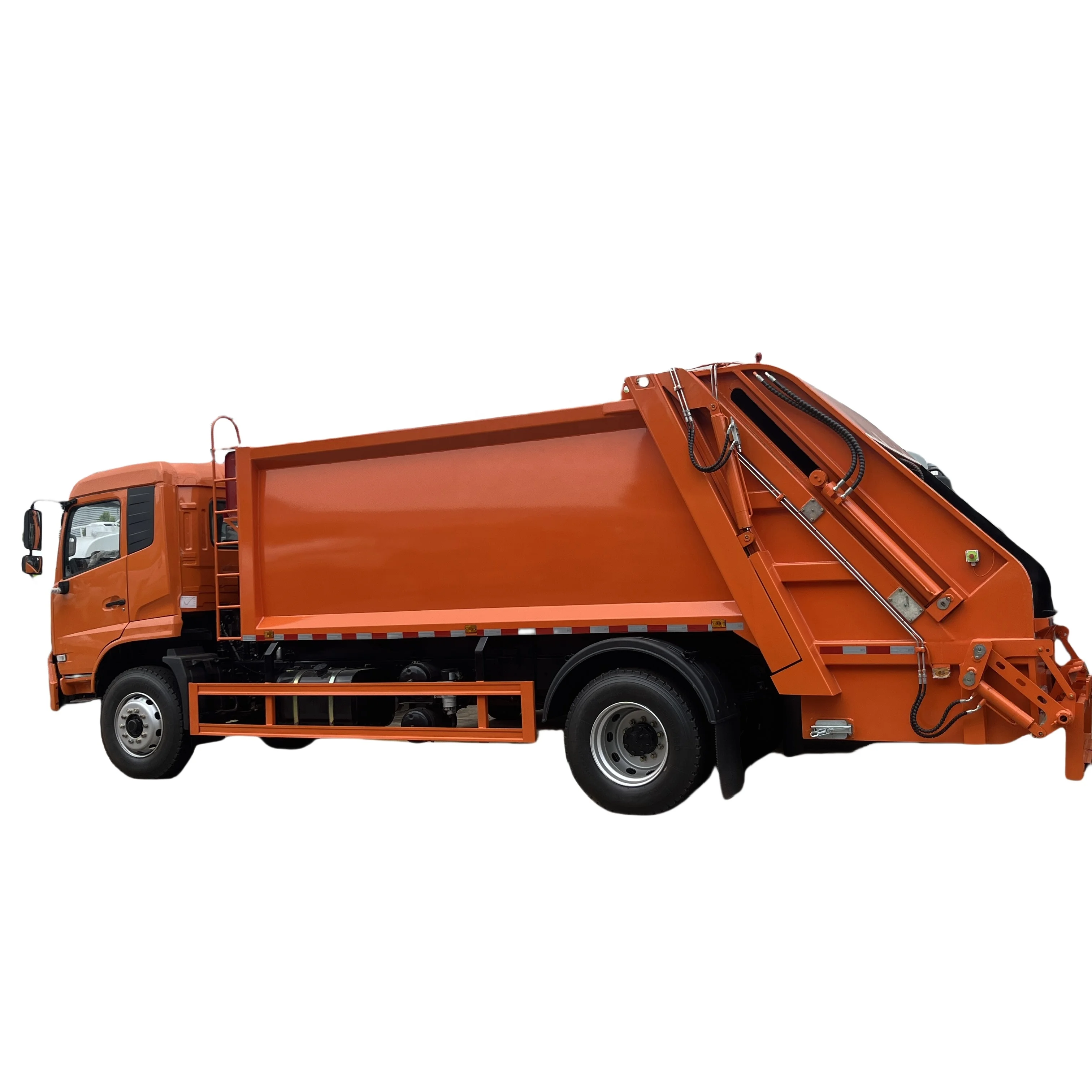 China Cheap Dongfeng Mini 4x2 Light Truck Garbage Compactor Waster Compression Garbage Truck